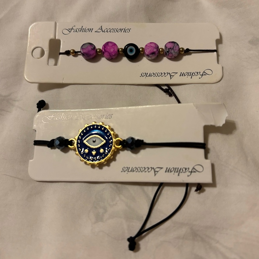 Evil Eye Bracelet Set from Turkey